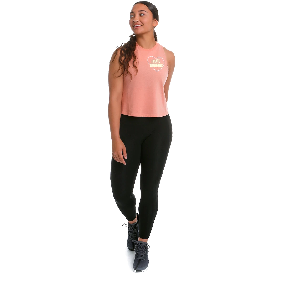 Pep & BB I Hate Running Crop Racer - Image 3