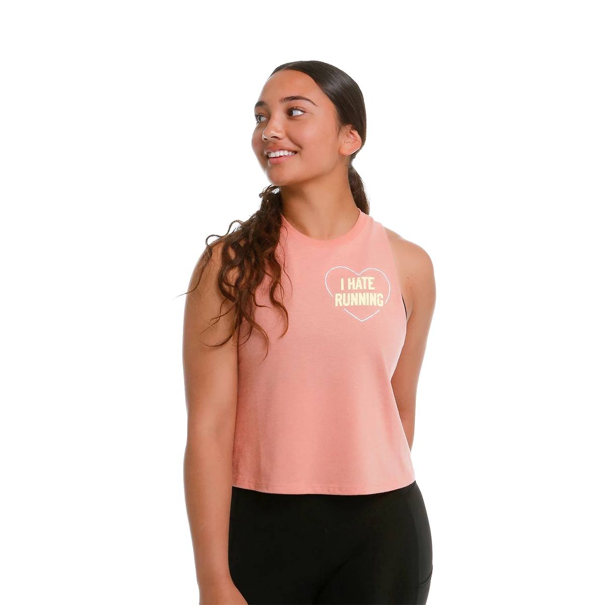 Pep & BB I Hate Running Crop Racer