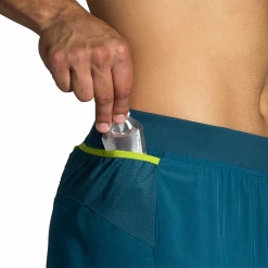 Brooks Sherpa 5" Short -Fit2Run Store 211332 402 D3 Sherpa 5in Short