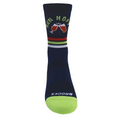 Brooks Run Hoppy Tempo Knit In Crew