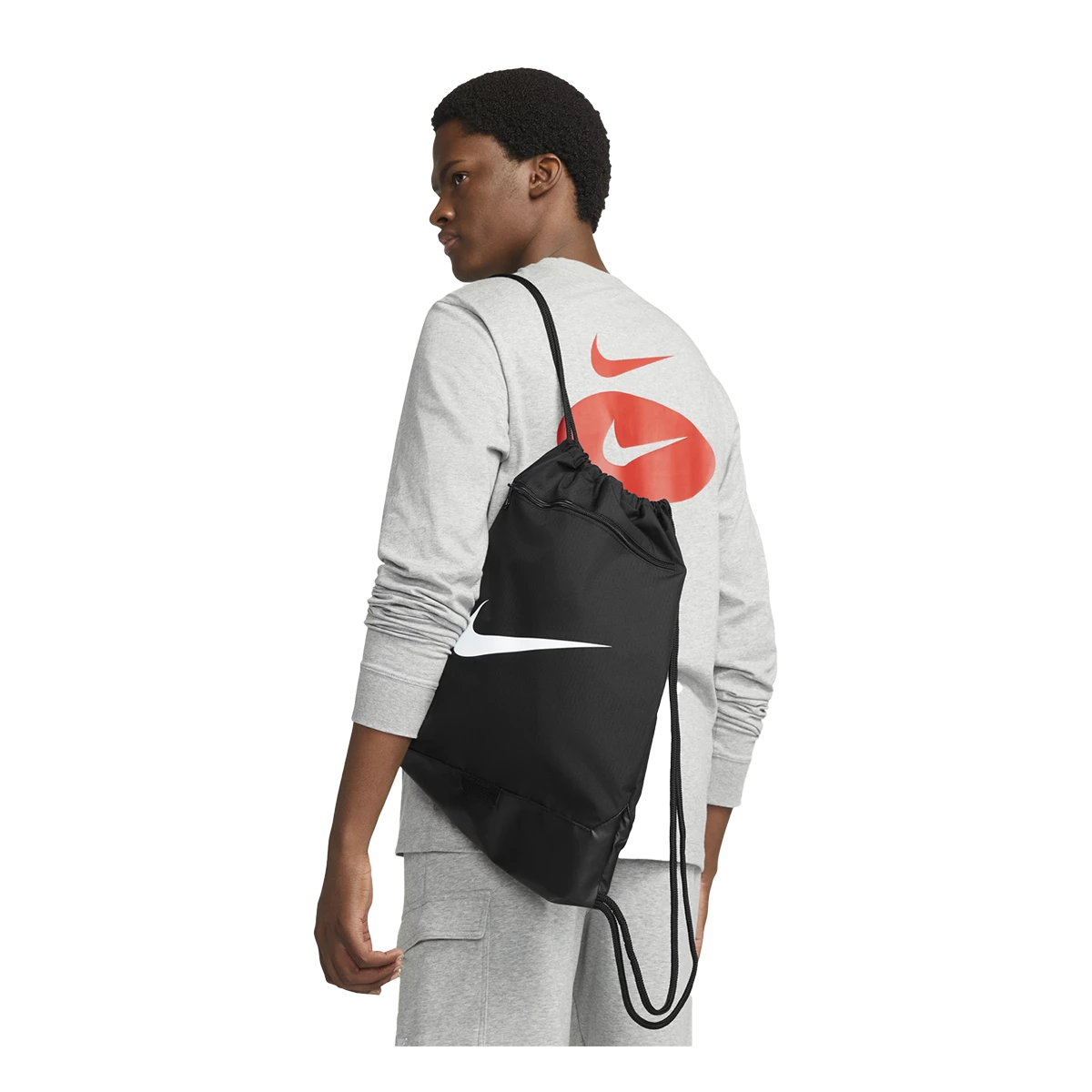 Nike Brasilia 9.5 Gymsack Nike Brasilia 9.5 Gymsack -Fit2Run Store DM3978 010 PHSYM001 1500