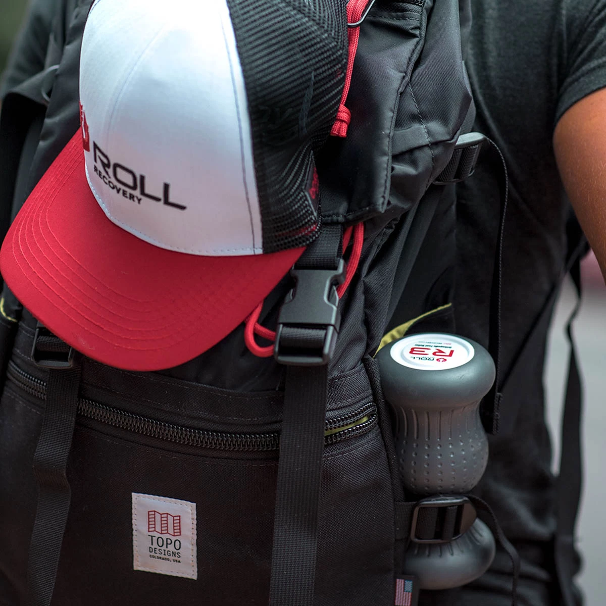 Roll Recovery R3 Plantar Faciitis Foot Roller Roll Recovery R3 Plantar Faciitis Foot Roller -Fit2Run Store R3 black 2