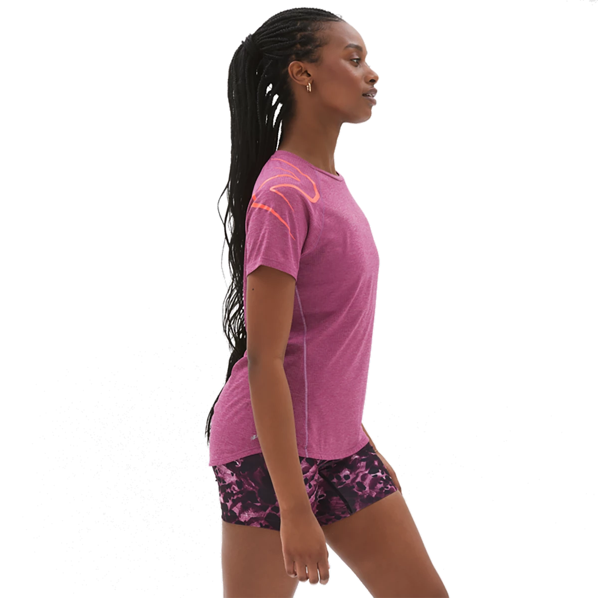 New Balance Printed Impact Run Shortsleeve - Image 2