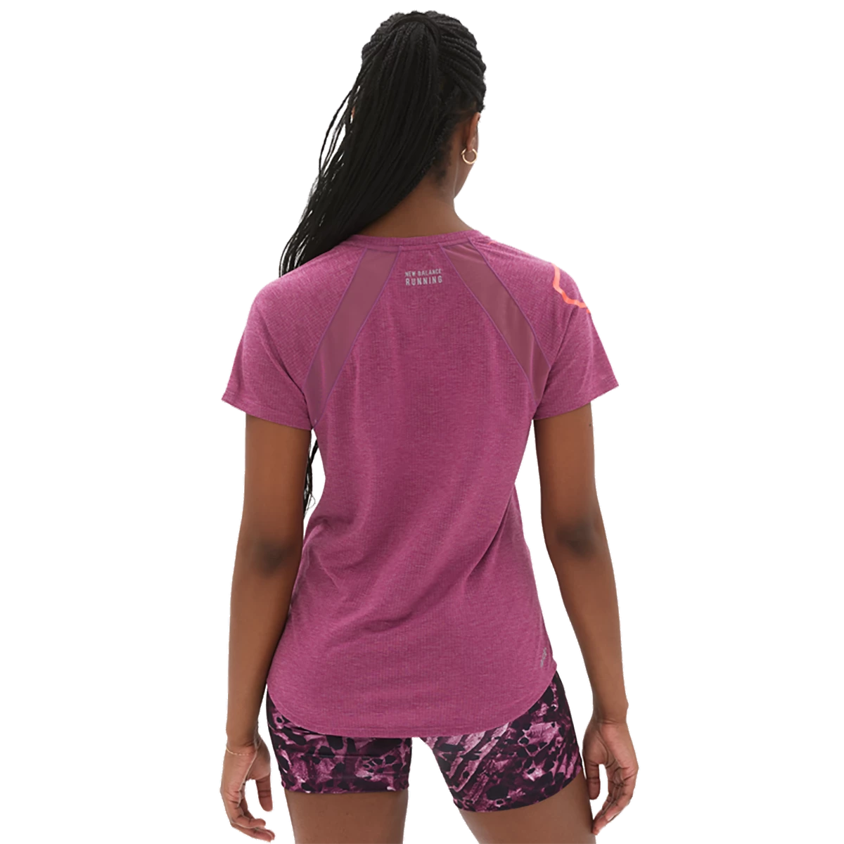 New Balance Printed Impact Run Shortsleeve - Image 3