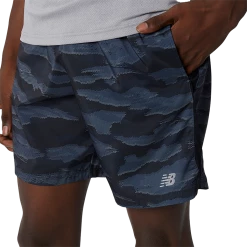 New Balance Printed Accelerate 7" Short -Fit2Run Store ams93190bmm 73