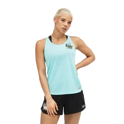 New Balance Printed Impact Run Tank