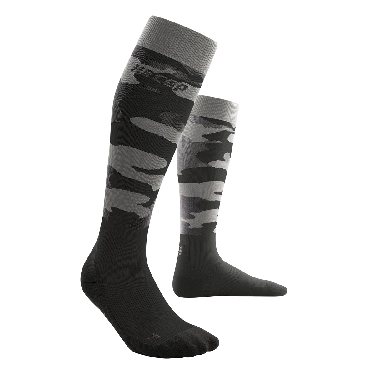 CEP Camocloud Tall Sock CEP Camocloud Tall Sock -Fit2Run Store camo tall socks black