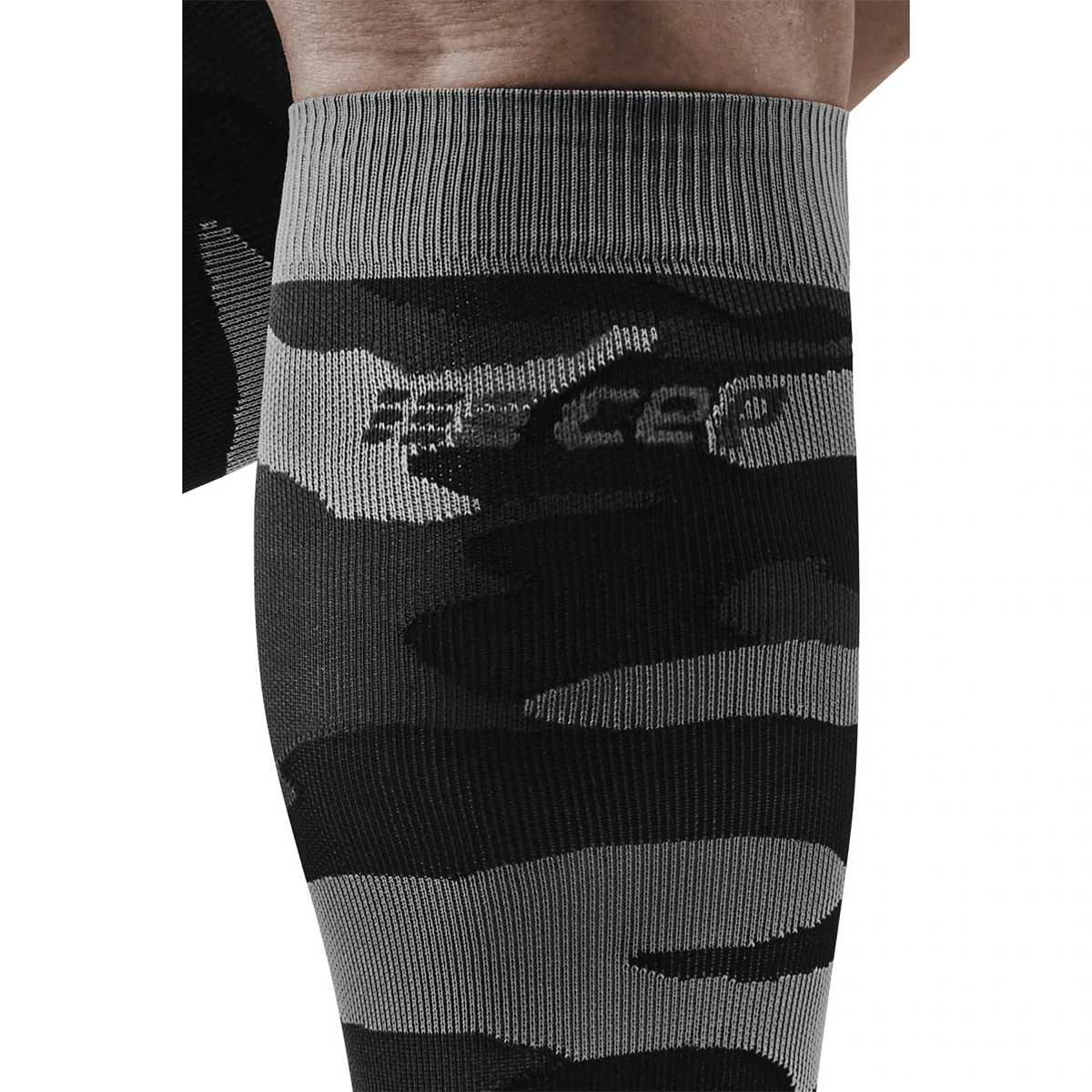 CEP Camocloud Tall Sock CEP Camocloud Tall Sock -Fit2Run Store camo tall socks black