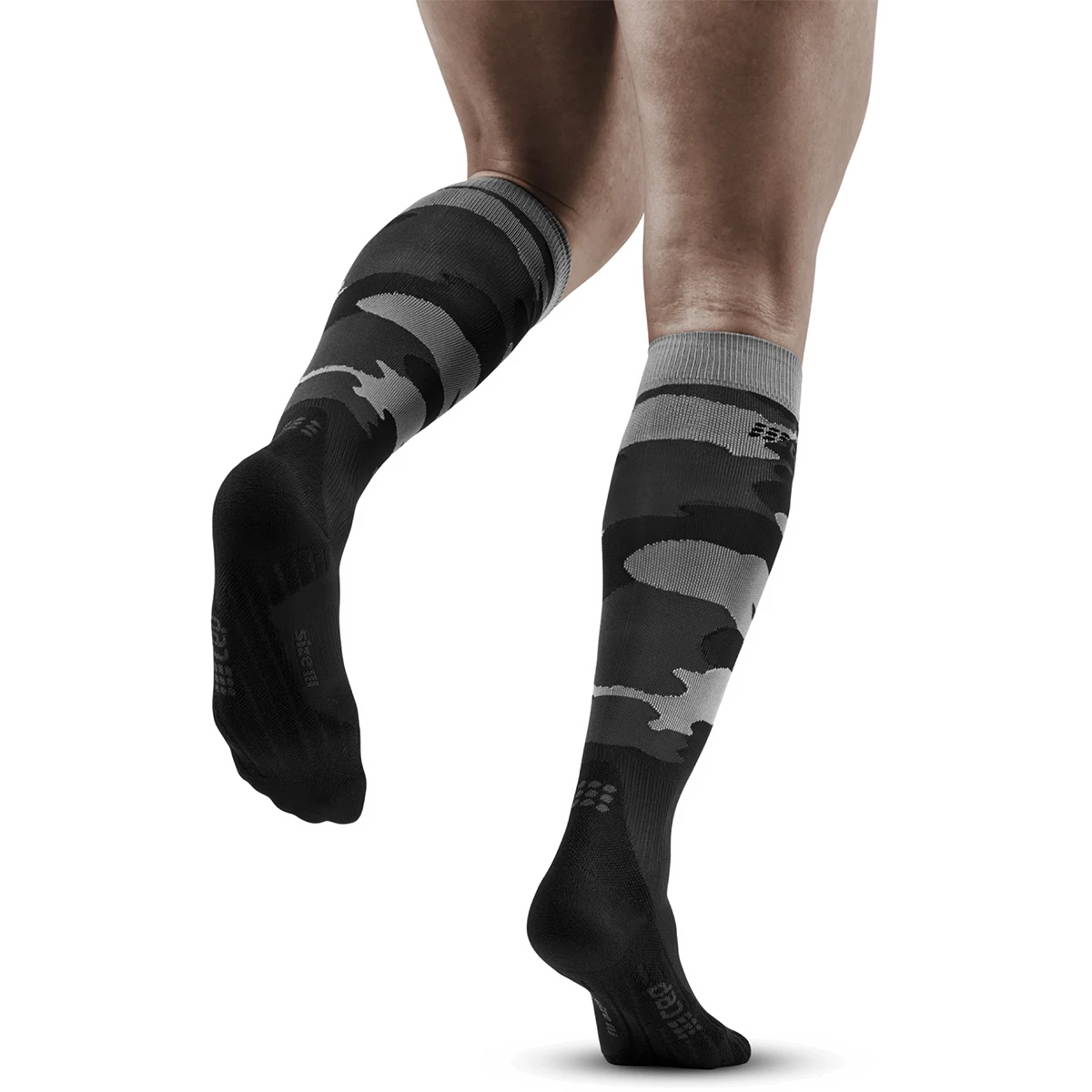 CEP Camocloud Tall Sock CEP Camocloud Tall Sock -Fit2Run Store camo tall socks m black