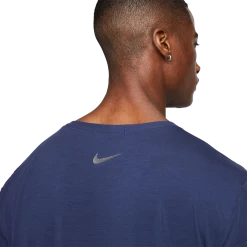 Nike Yoga Shortsleeve -Fit2Run Store mDM7825 midnight20navy iron20grey 5