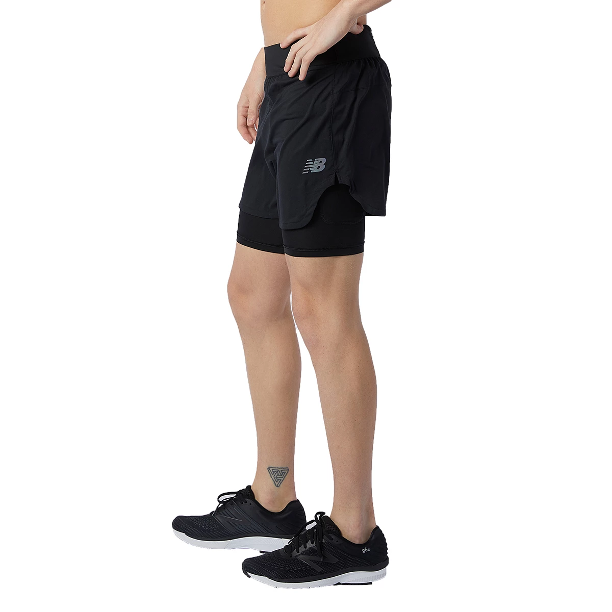 New Balance Q Speed Fuel 2 In 1 5" Short - Image 2