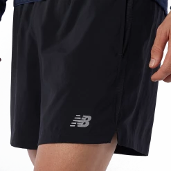 New Balance Accelerate 5" Short -Fit2Run Store ms93187bk 73