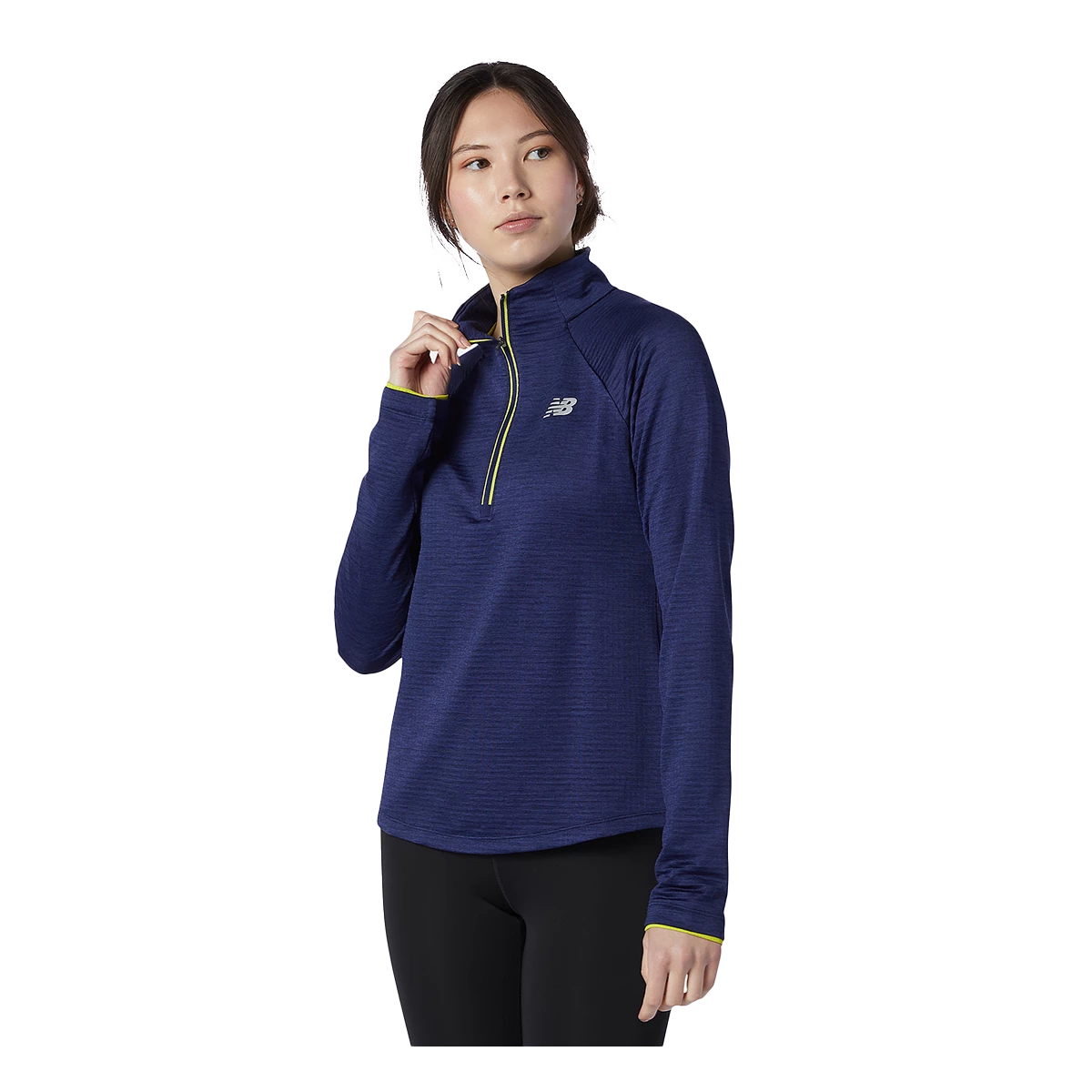 New Balance NB Heat Grid Half Zip Pullover