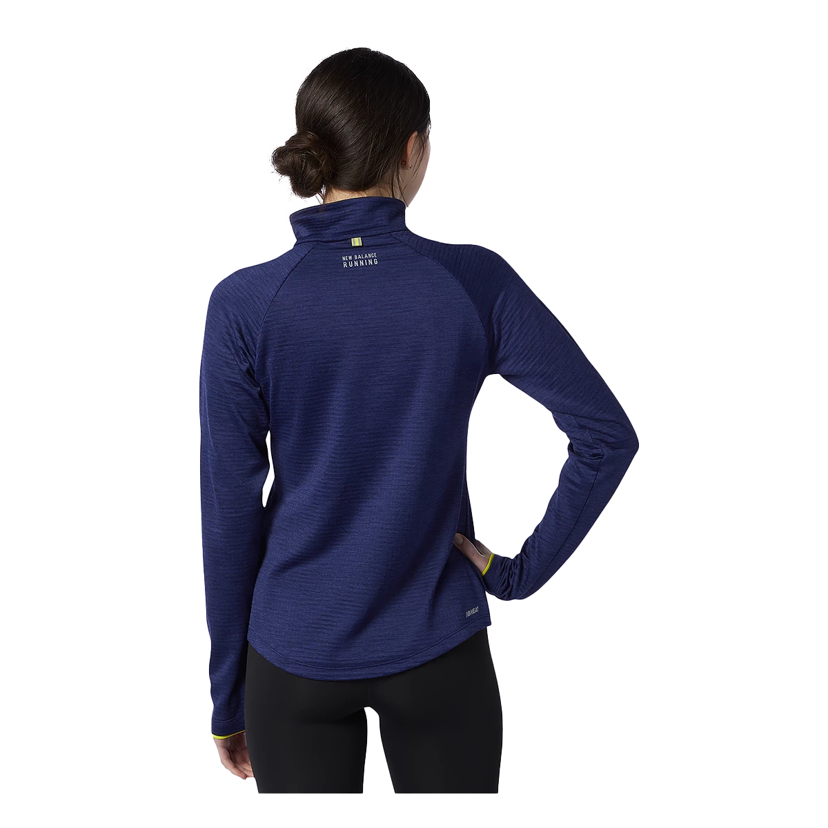 New Balance NB Heat Grid Half Zip Pullover - Image 3