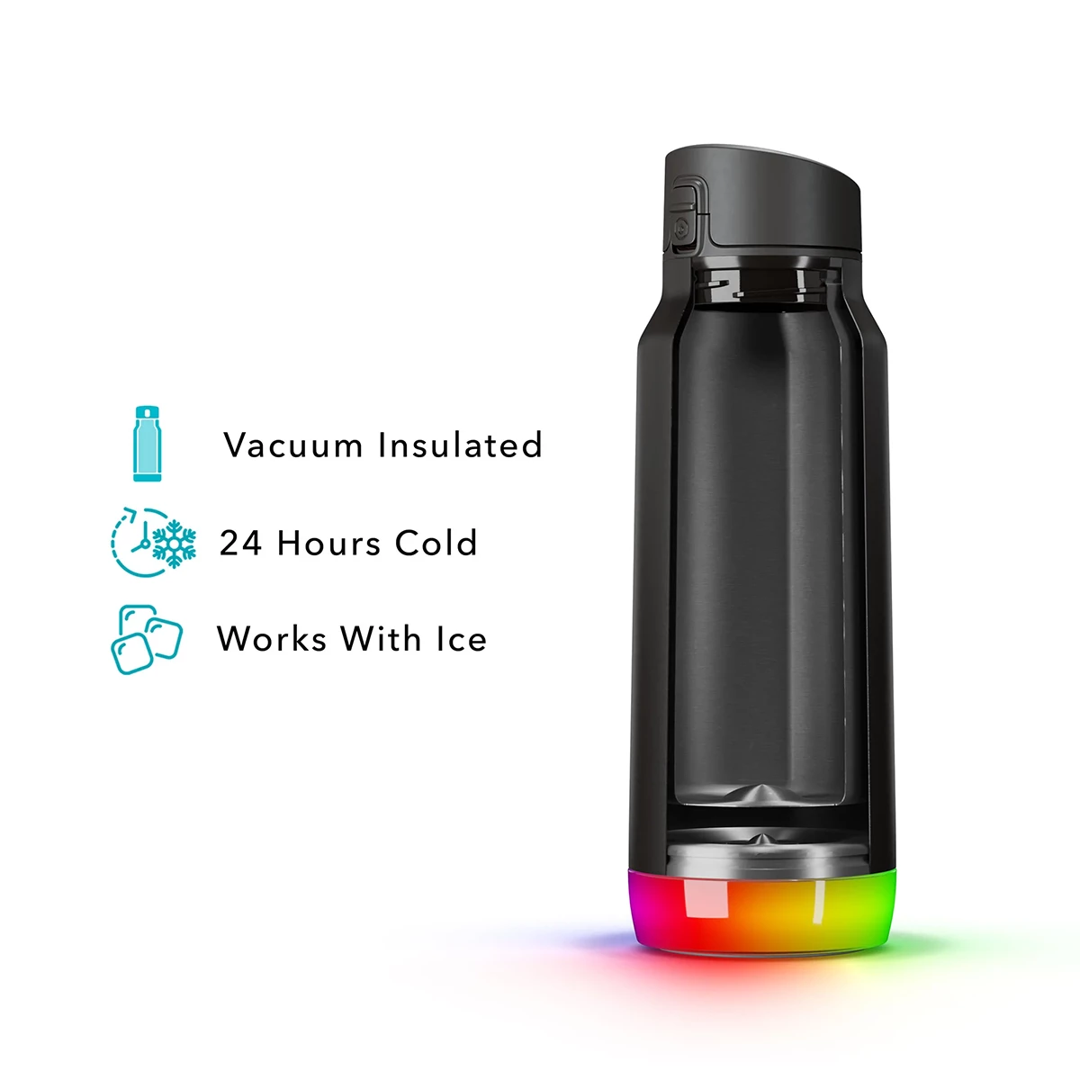 HidrateSpark PRO Stainless Steel 32oz Bottle With Chug Lid - Image 3