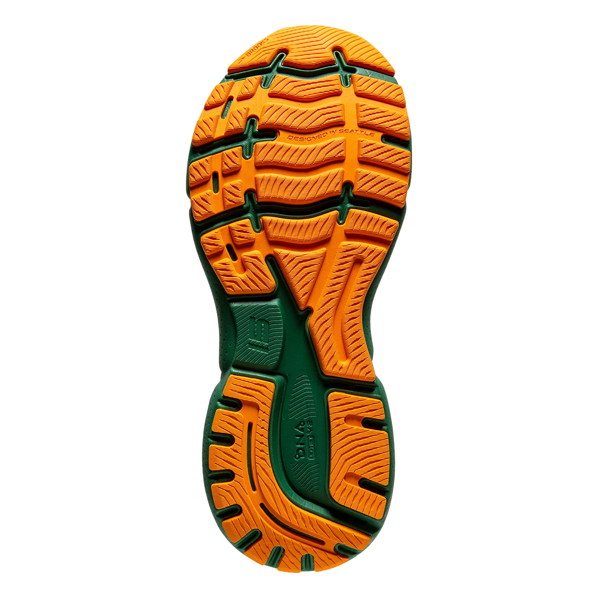 Brooks Ghost 15 Run Lucky Brooks Ghost 15 Run Lucky -Fit2Run Store w120380 green white orange 4