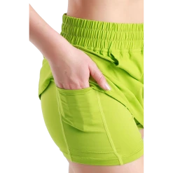 F2R Cool Down Skort -Fit2Run Store wF2RS23F10999 titanite 4